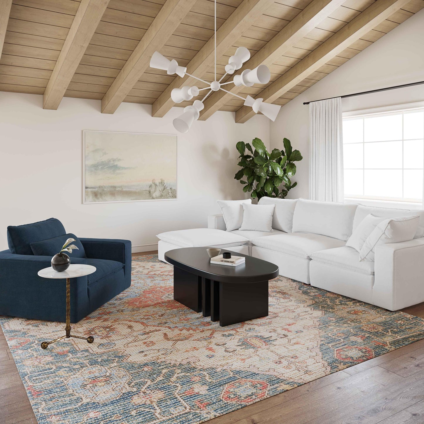 Cali Performance Fabric Armchair