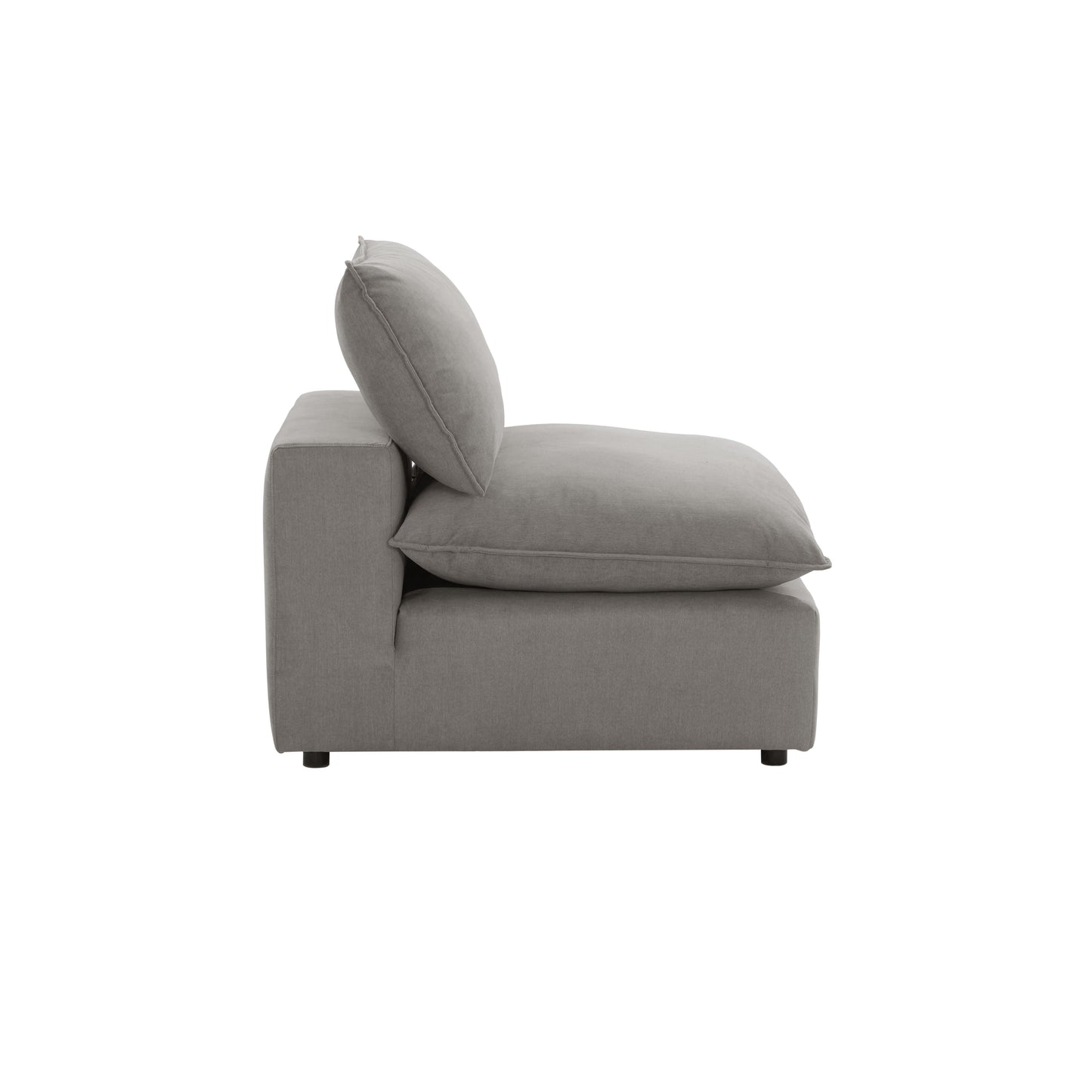 Cali Performance Fabric Modular Armless Chair