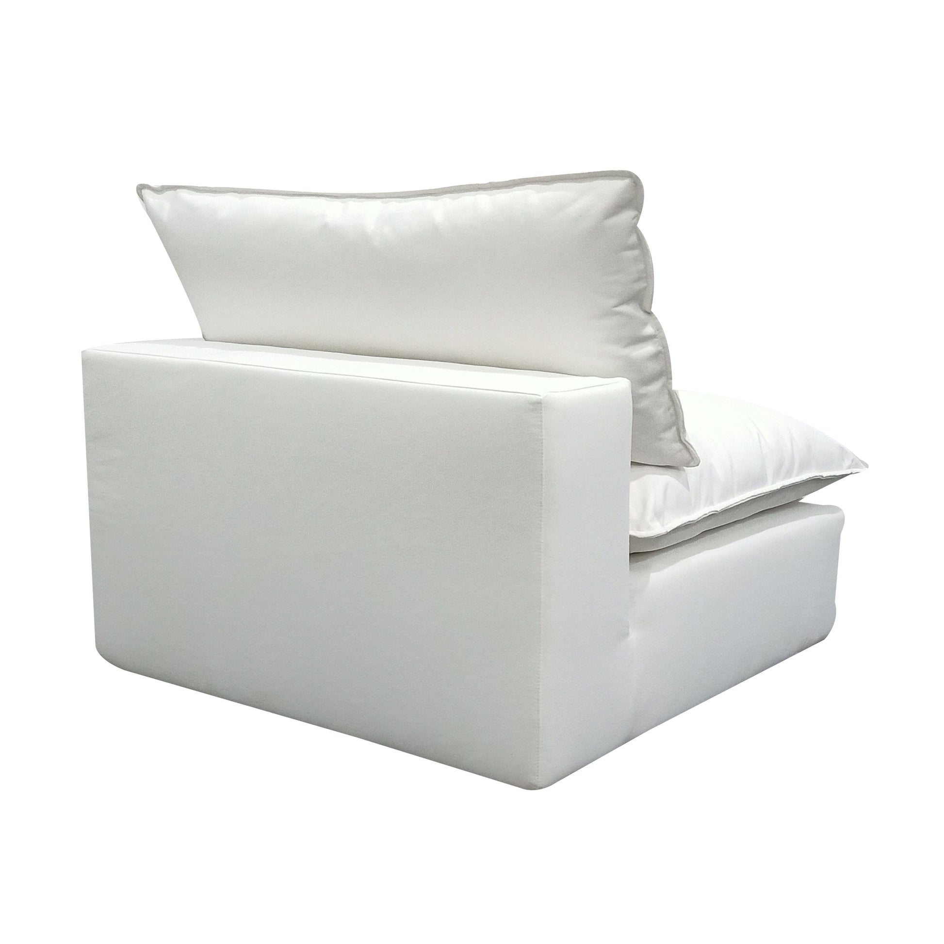 Cali Performance Fabric Modular Armless Chair