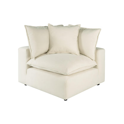 Cali Performance Fabric Modular Corner Chair - Natural