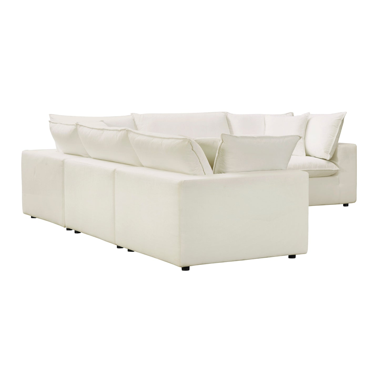 Cali 5-Piece Performance Fabric Modular L-Sectional