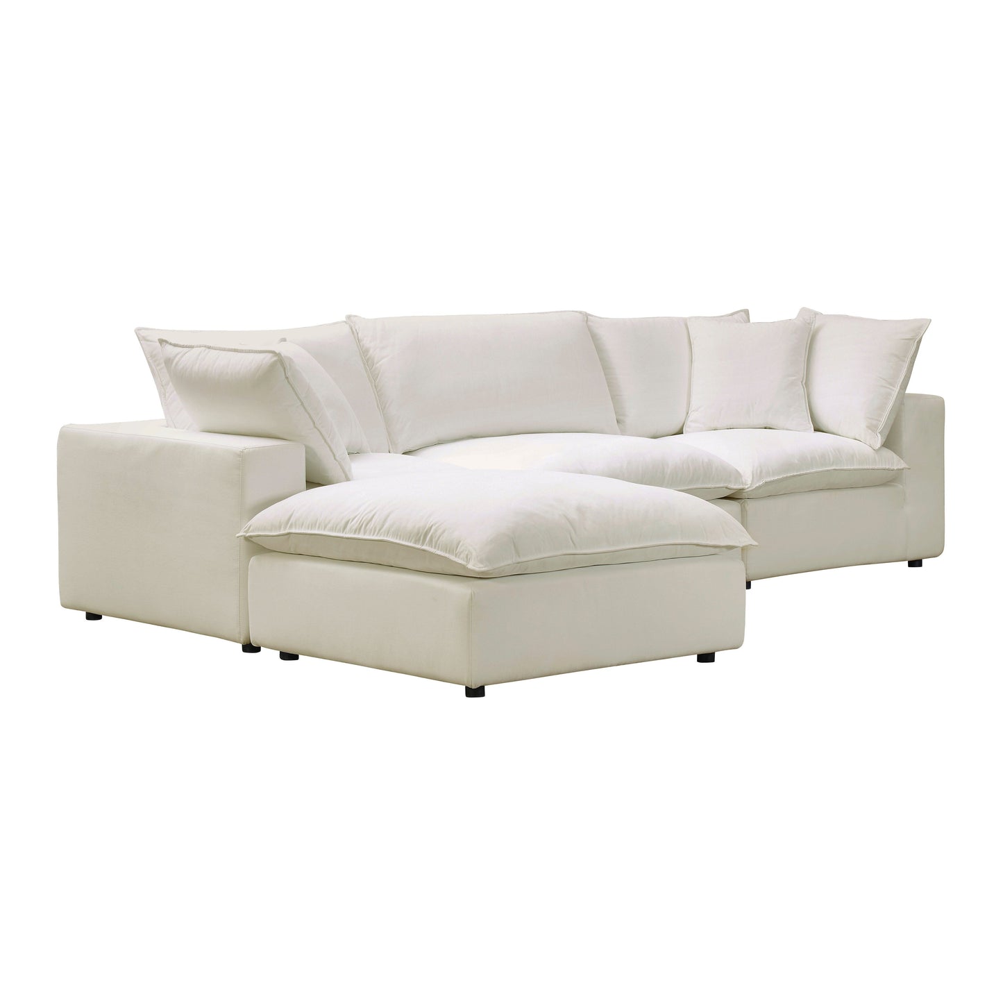 Cali Performance Fabric Ottoman