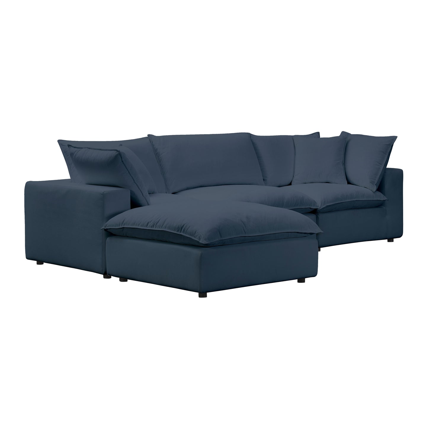 Cali Performance Fabric Ottoman