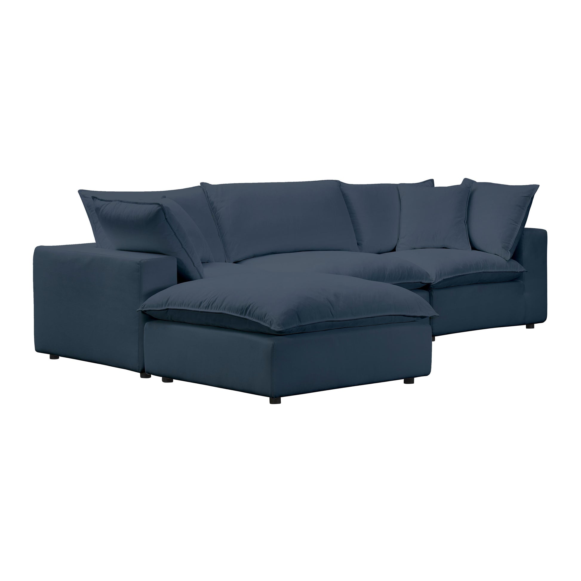 Cali Performance Fabric Ottoman