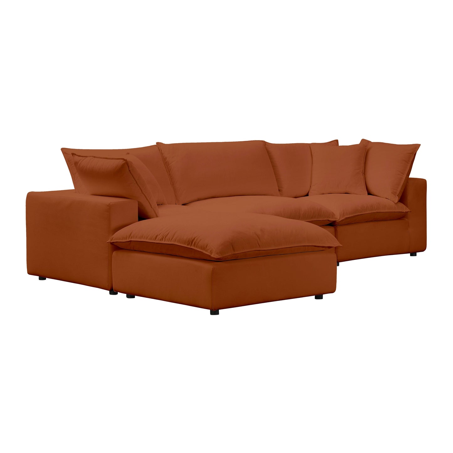 Cali Performance Fabric Ottoman
