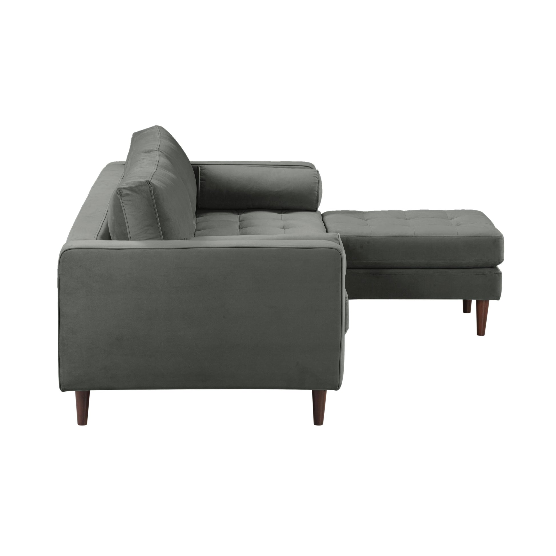 Cave 2-Piece Performance Velvet Sectional