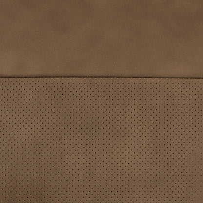 Cali 120" Brown Leather Modular Sofa