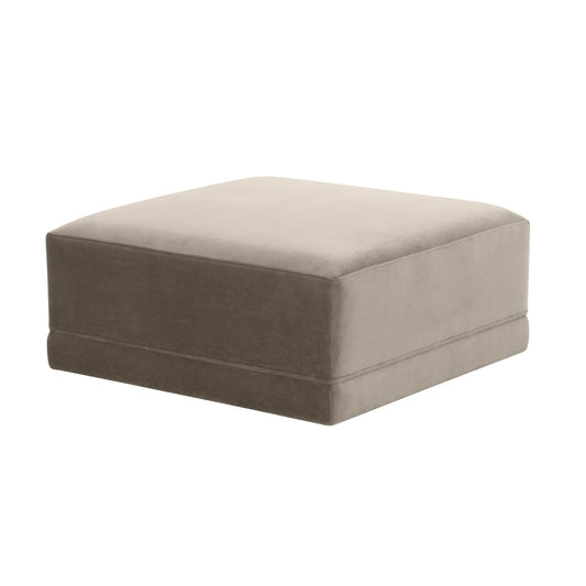 Willow Performance Velvet Modular Ottoman