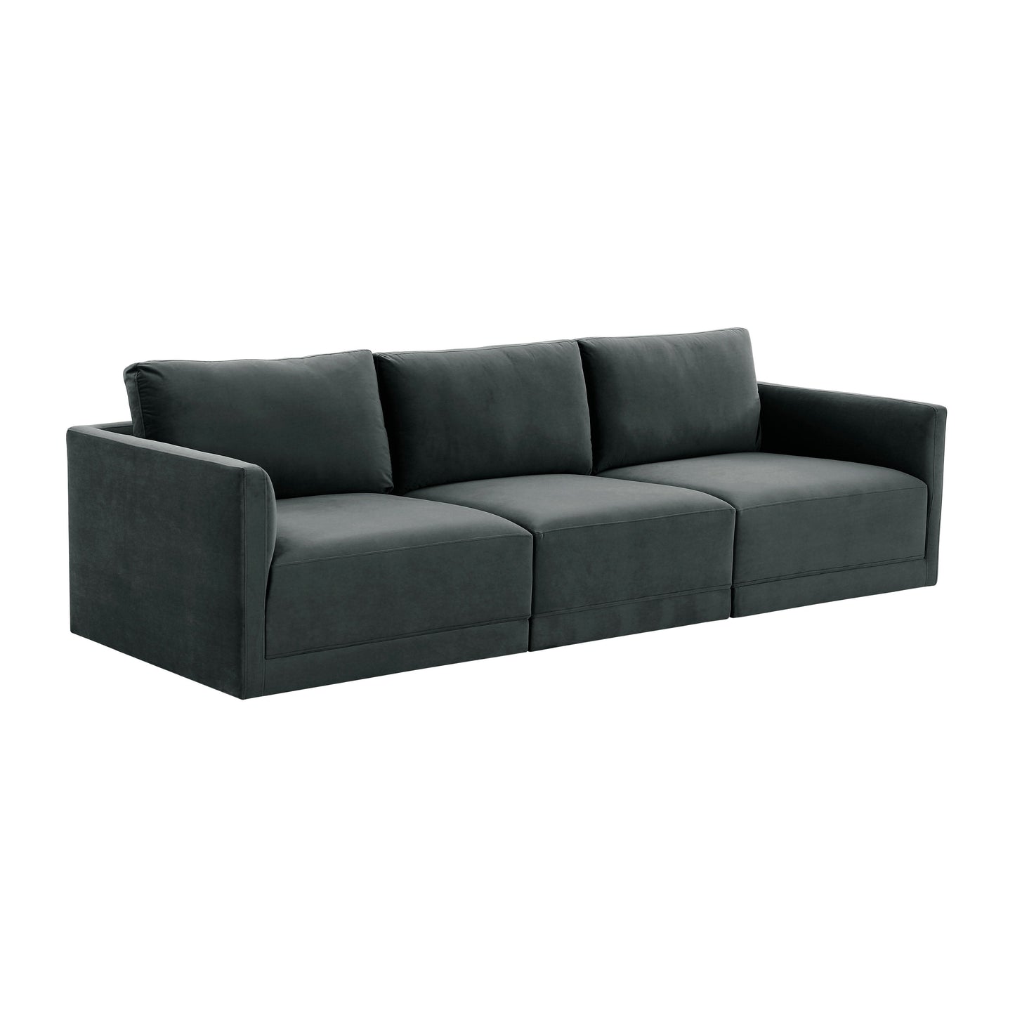 Willow 105" Performance Velvet Modular Sofa