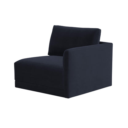 Willow Performance Velvet Modular RAF Corner Chair