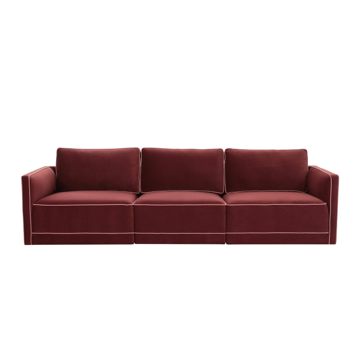 Willow 105" Performance Velvet Modular Sofa