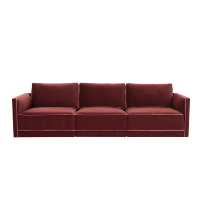Willow 105" Performance Velvet Modular Sofa