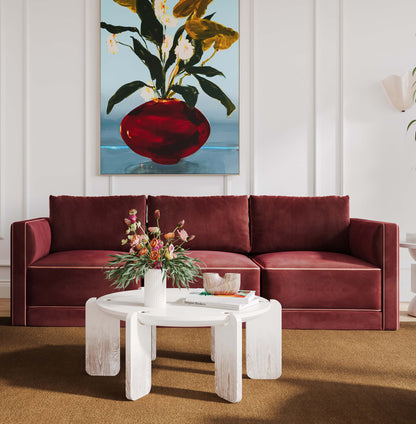 Willow 105" Performance Velvet Modular Sofa
