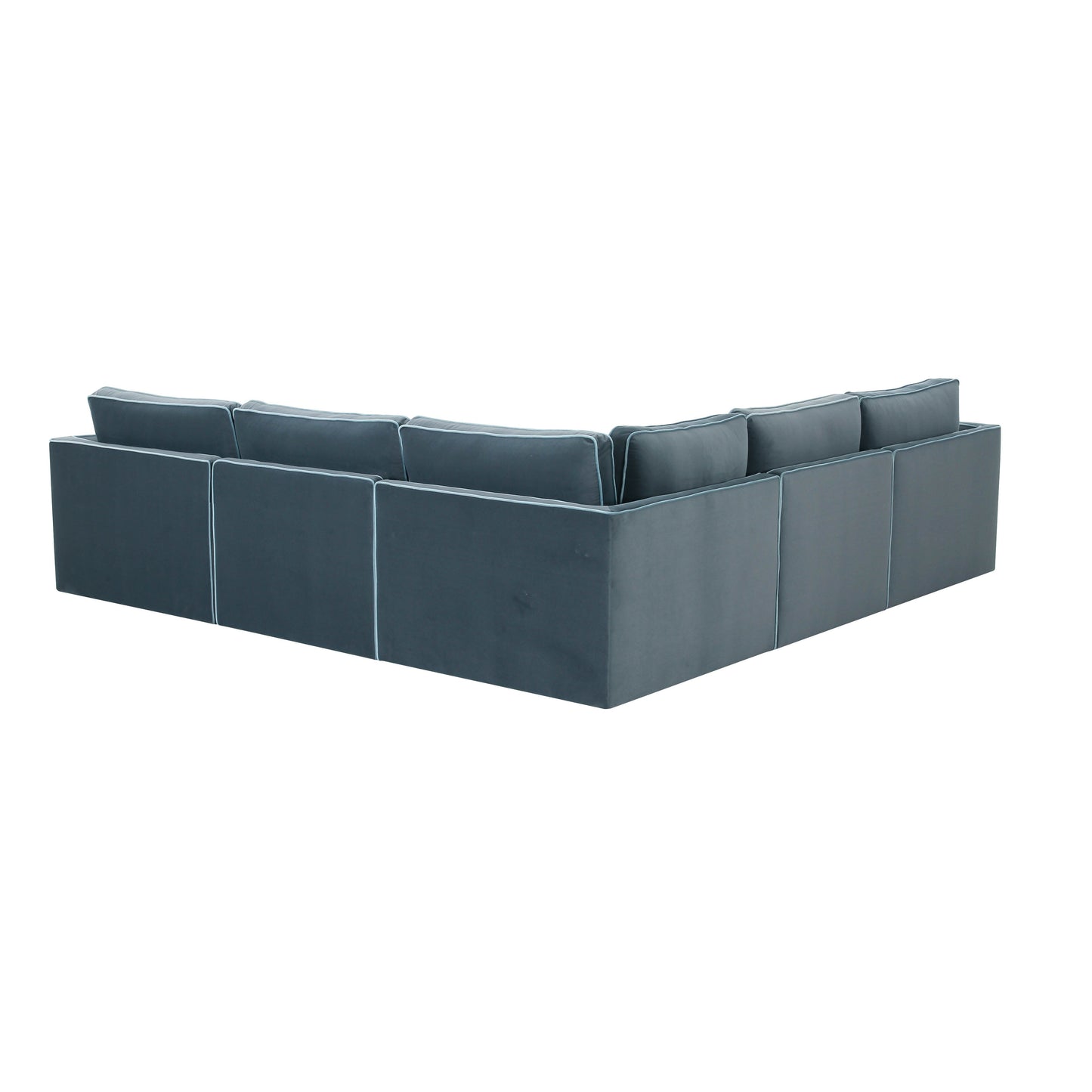 Willow 5-Piece Performance Velvet Modular L Sectional