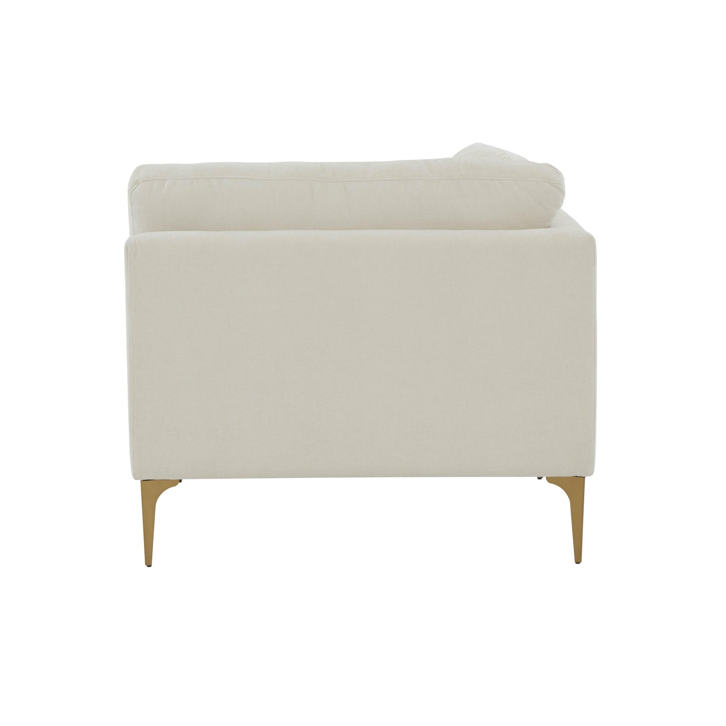 Serena Performance Velvet Modular Armless Chair