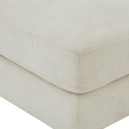 Serena Performance Velvet Ottoman