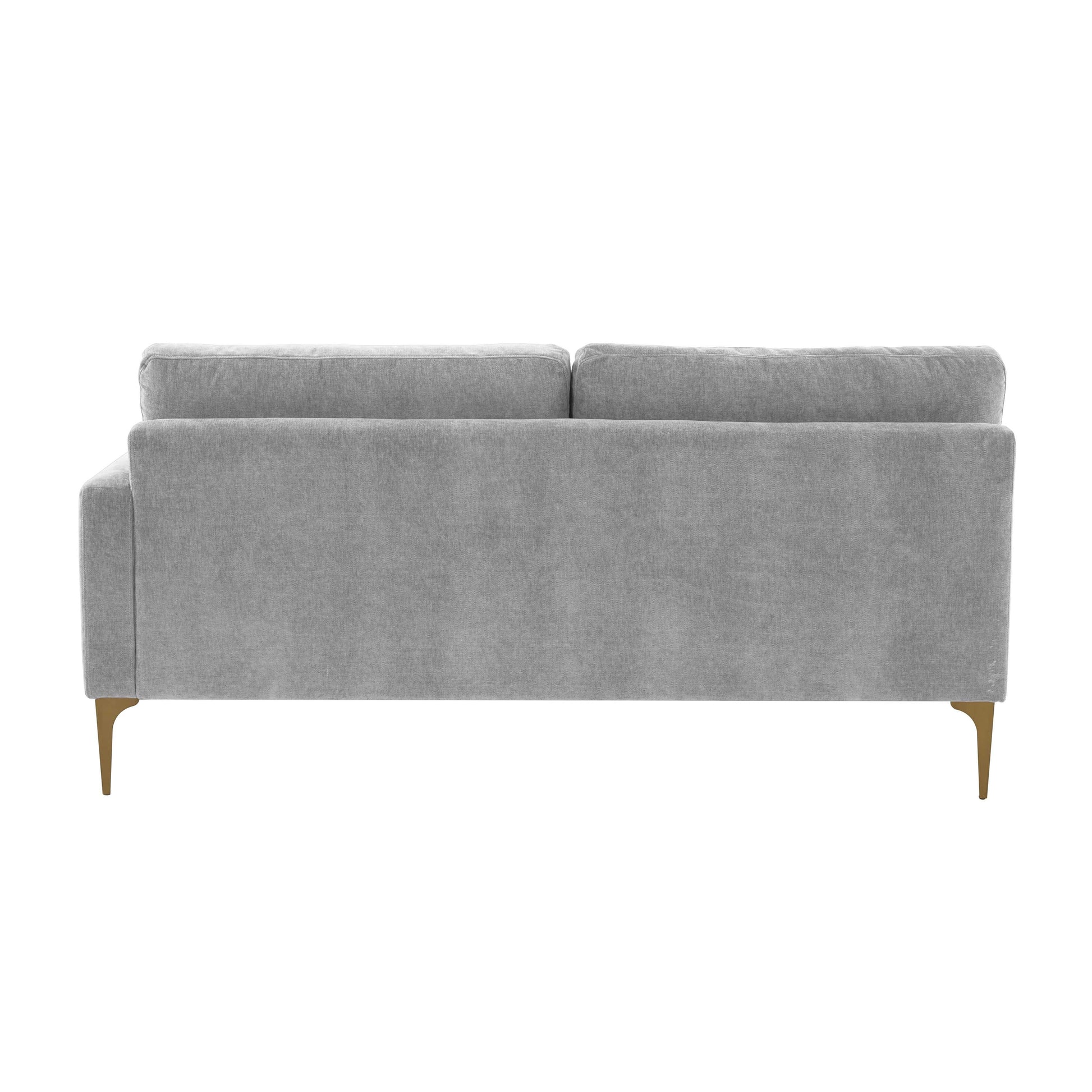 Serena 68" Performance Velvet Modular Loveseat