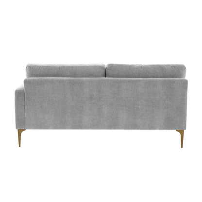 Serena 68" Performance Velvet Modular Loveseat