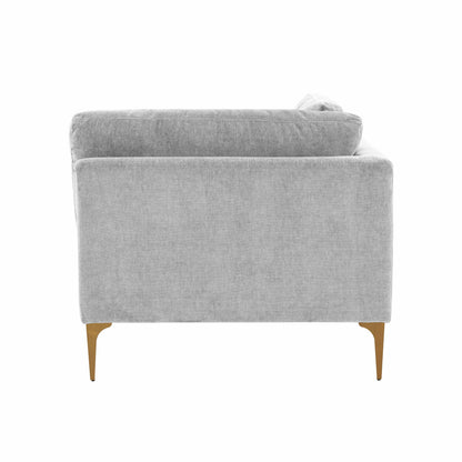Serena Performance Velvet Modular Corner Seat