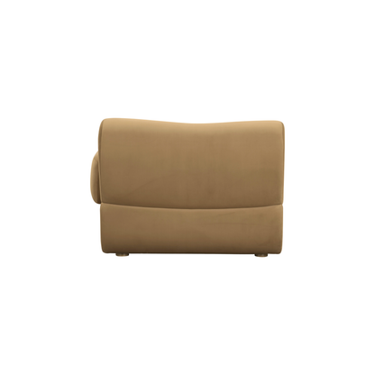 Zenith Performance Velvet Modular Corner Chair