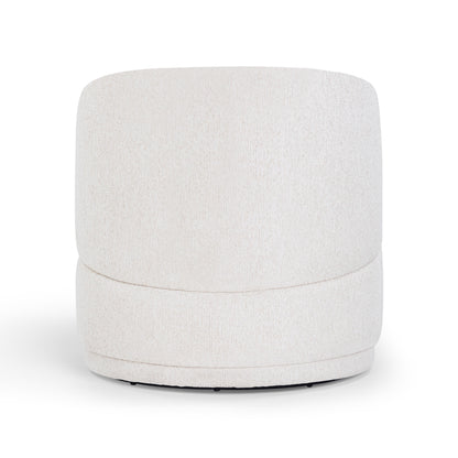 Massa Textured Performance Fabric Swivel Accent Chair