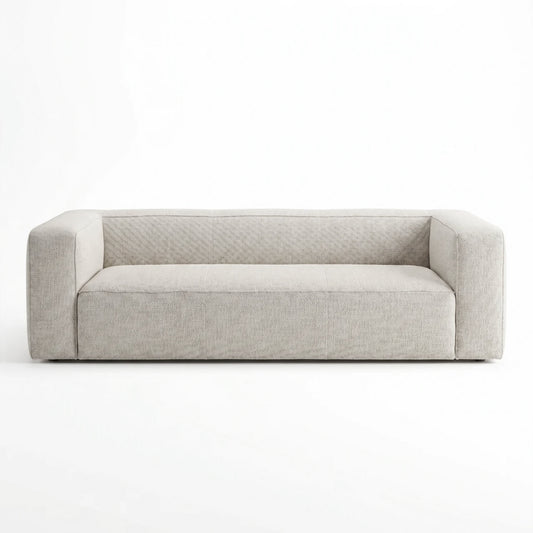 Aurora 90" Sofa - Pebble Beige