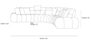 Lune Sectional