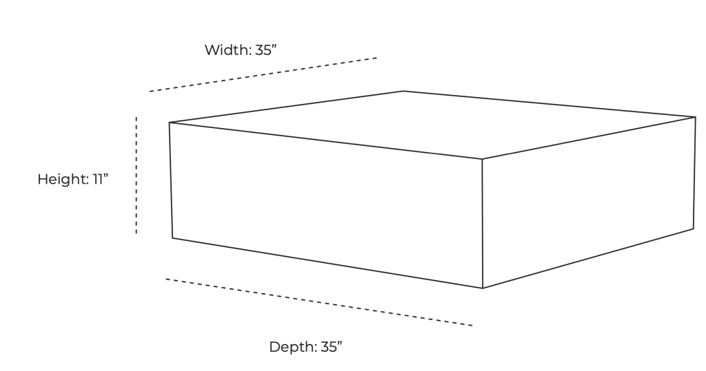 Cube Square Coffee Table