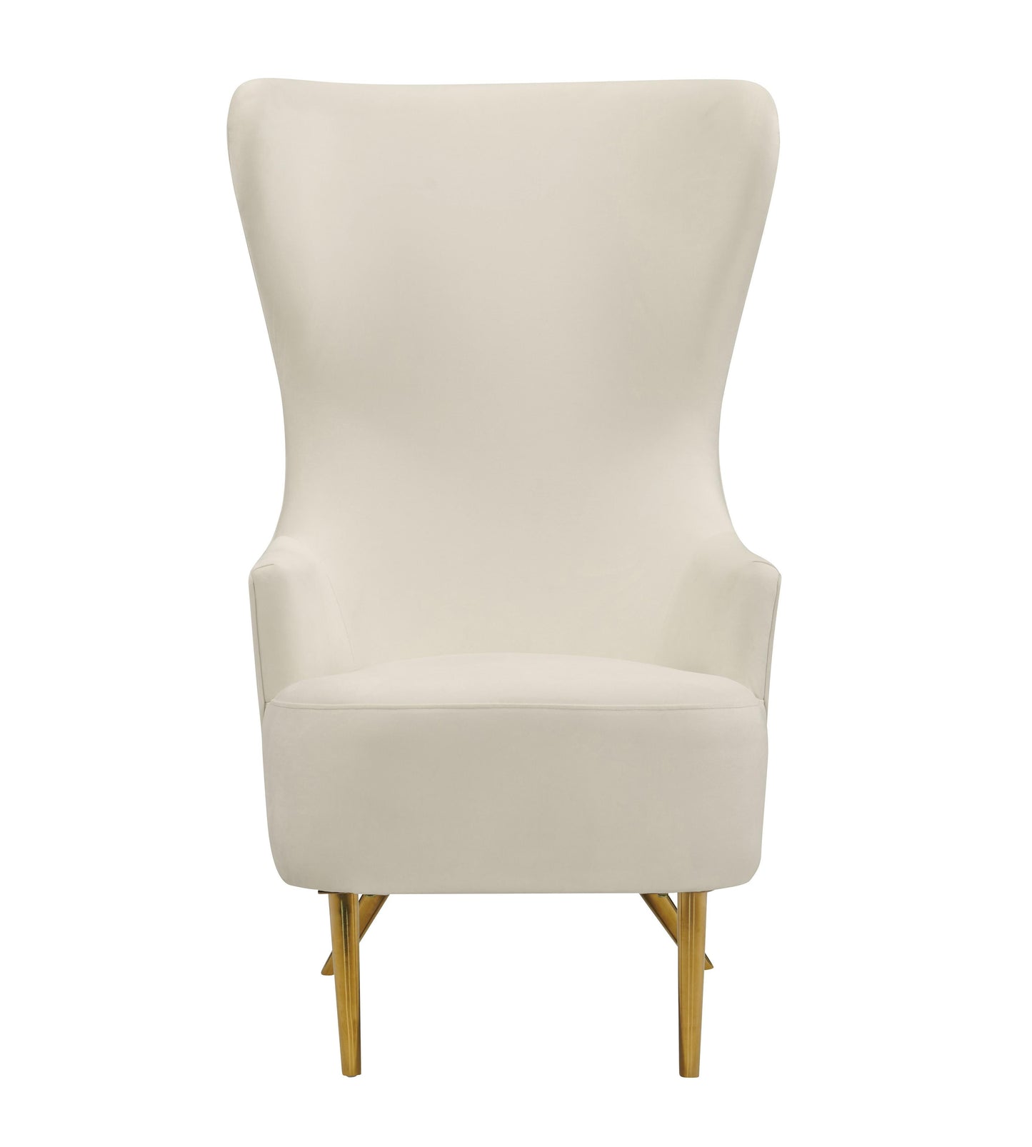 Julia Performance Velvet Wingback Accent Chair by Inspire Me! Home Decor