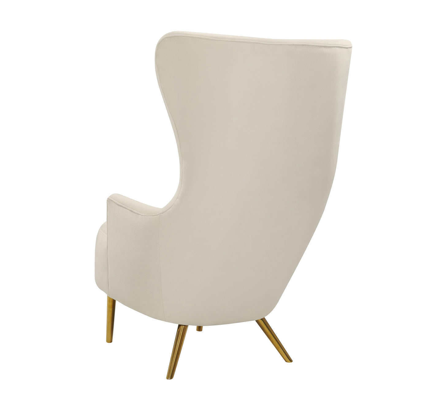 Julia Performance Velvet Wingback Accent Chair by Inspire Me! Home Decor