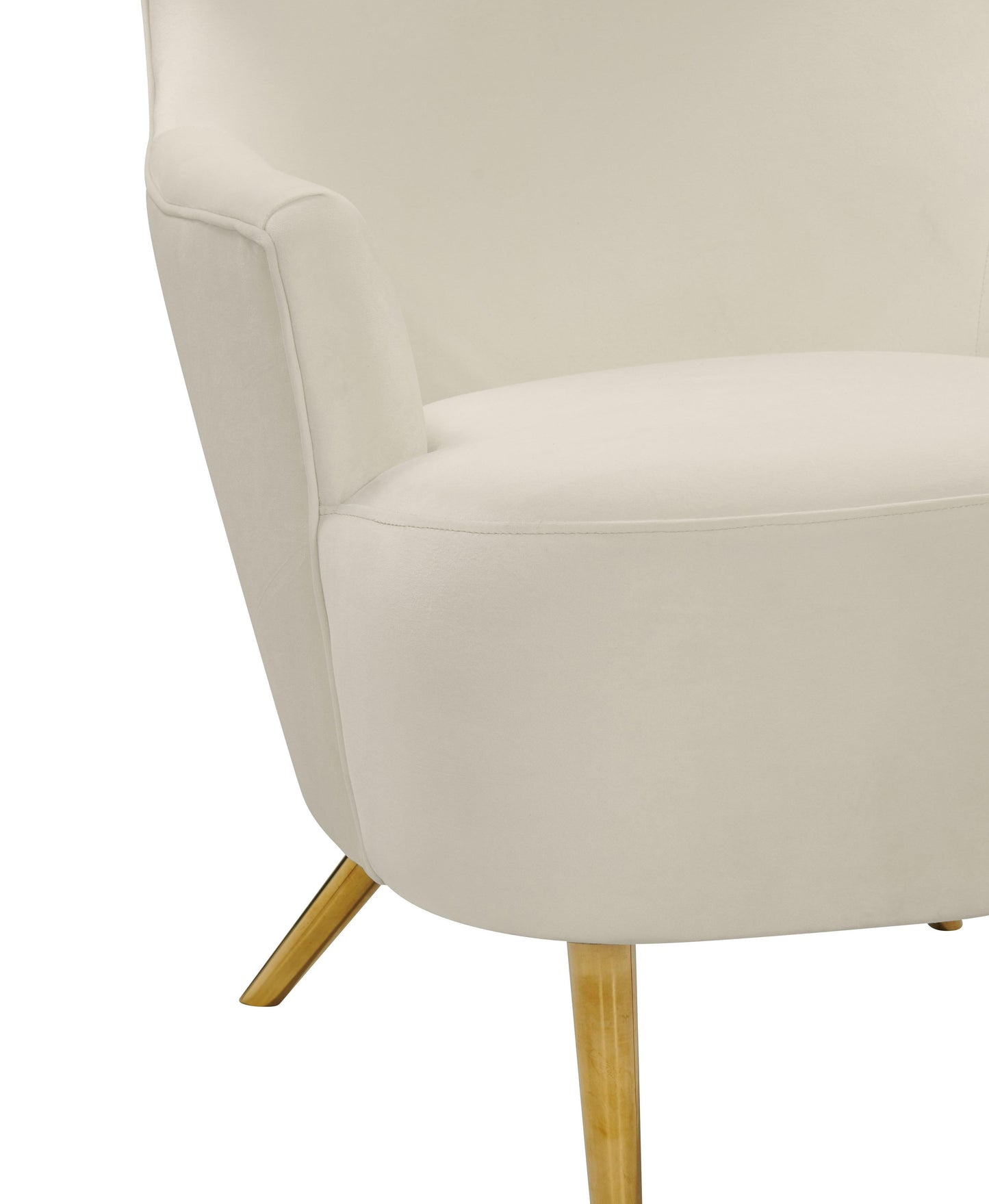Julia Performance Velvet Wingback Accent Chair by Inspire Me! Home Decor