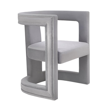 Ada Performance Velvet Accent Chair