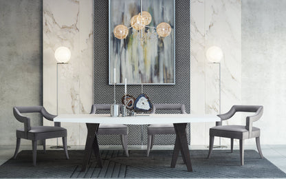 Tiffany Performance Velvet Dining Chair