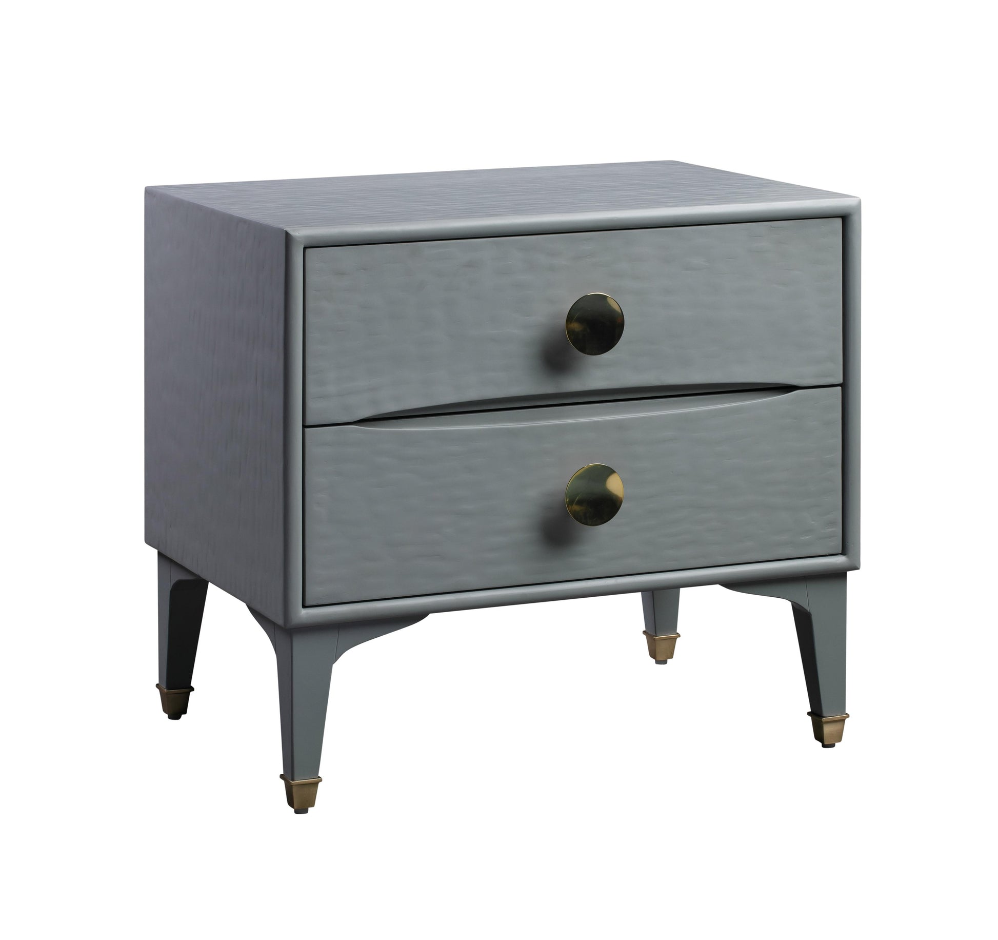 Divine 25" 2-Drawer Nightstand - Grey