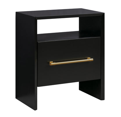 Libre 23" Nightstand With Drawer - Black