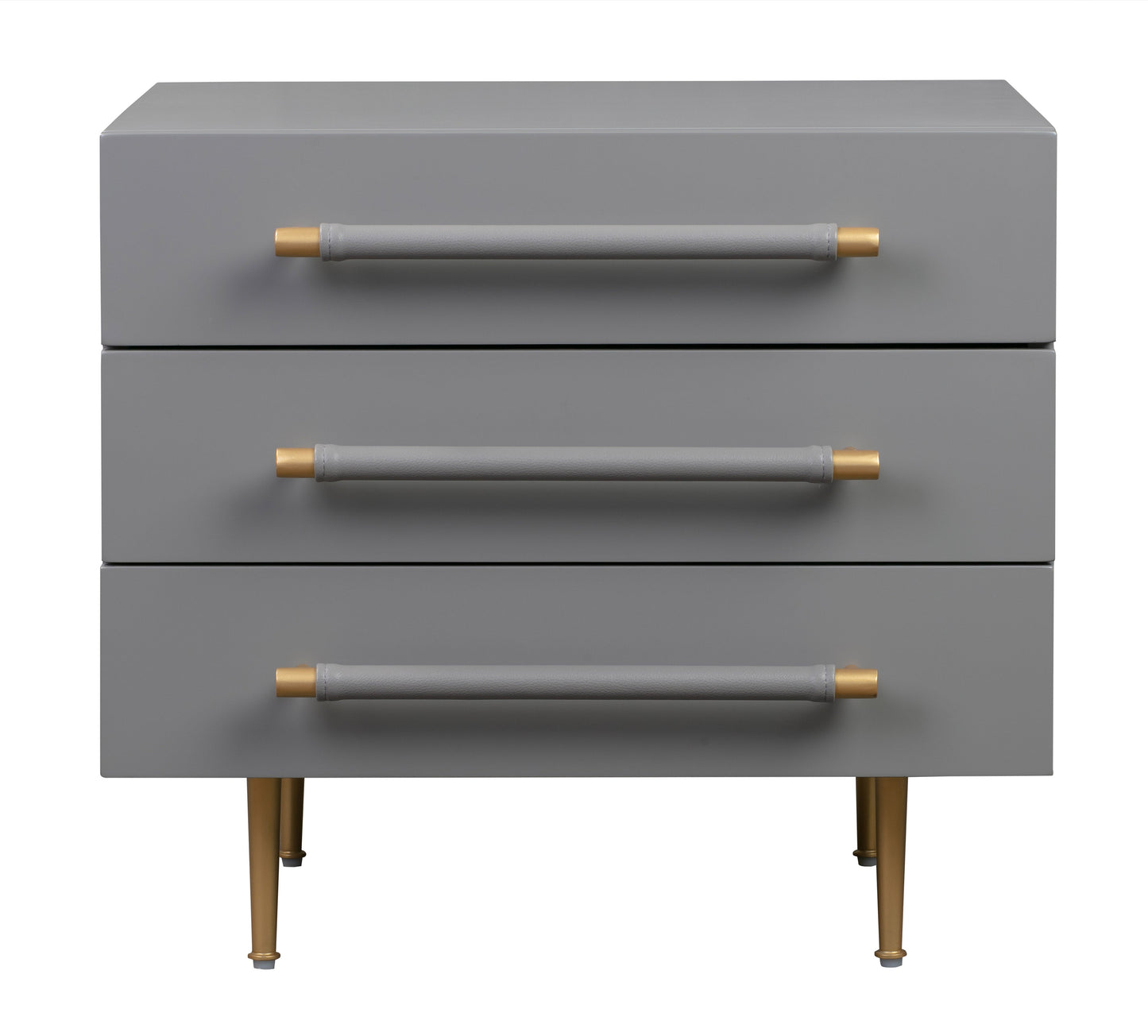 Trident 28" 3-Drawer Nightstand