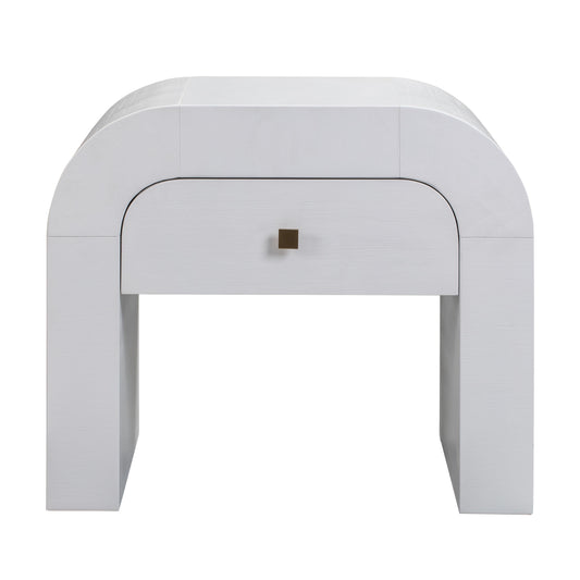 Hump 26" Arched Nightstand With Drawer