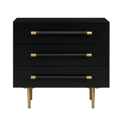 Trident 28" 3-Drawer Nightstand
