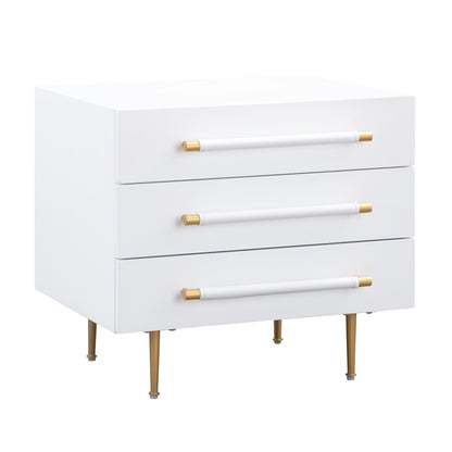 Trident 28" 3-Drawer Nightstand