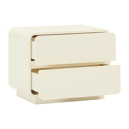 Sagura 28" 2-Drawer Nightstand