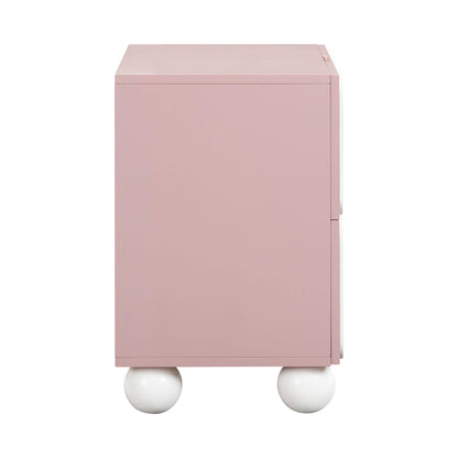 Tori 23" Motif 2-Drawer Nightstand