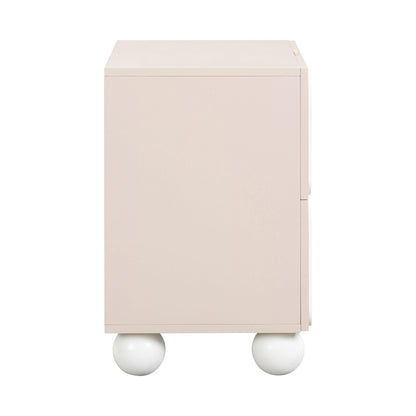 Tori 23" Motif 2-Drawer Nightstand