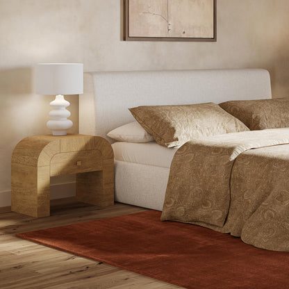 Hump 26" Arched Nightstand With Drawer