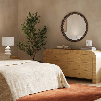Hump 62" Arched 6-Drawer Dresser