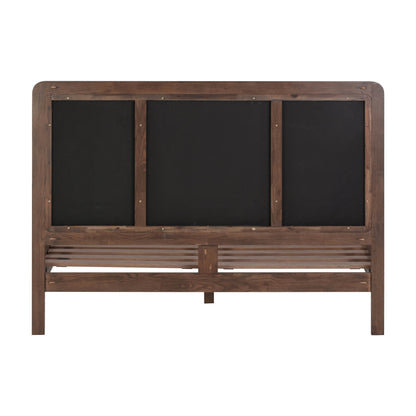 Hella Contract-Grade Velvet and Ash Wood Bed