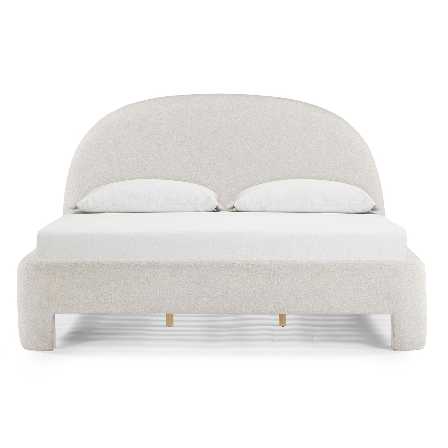 Orphea Performance Boucle Bed - Off-White / King