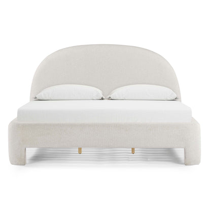 Orphea Performance Boucle Bed - Off-White / King