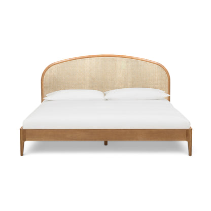 Mico Natural Rattan Bed - King