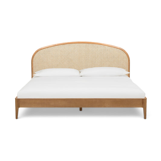 Mico Natural Rattan Bed - King