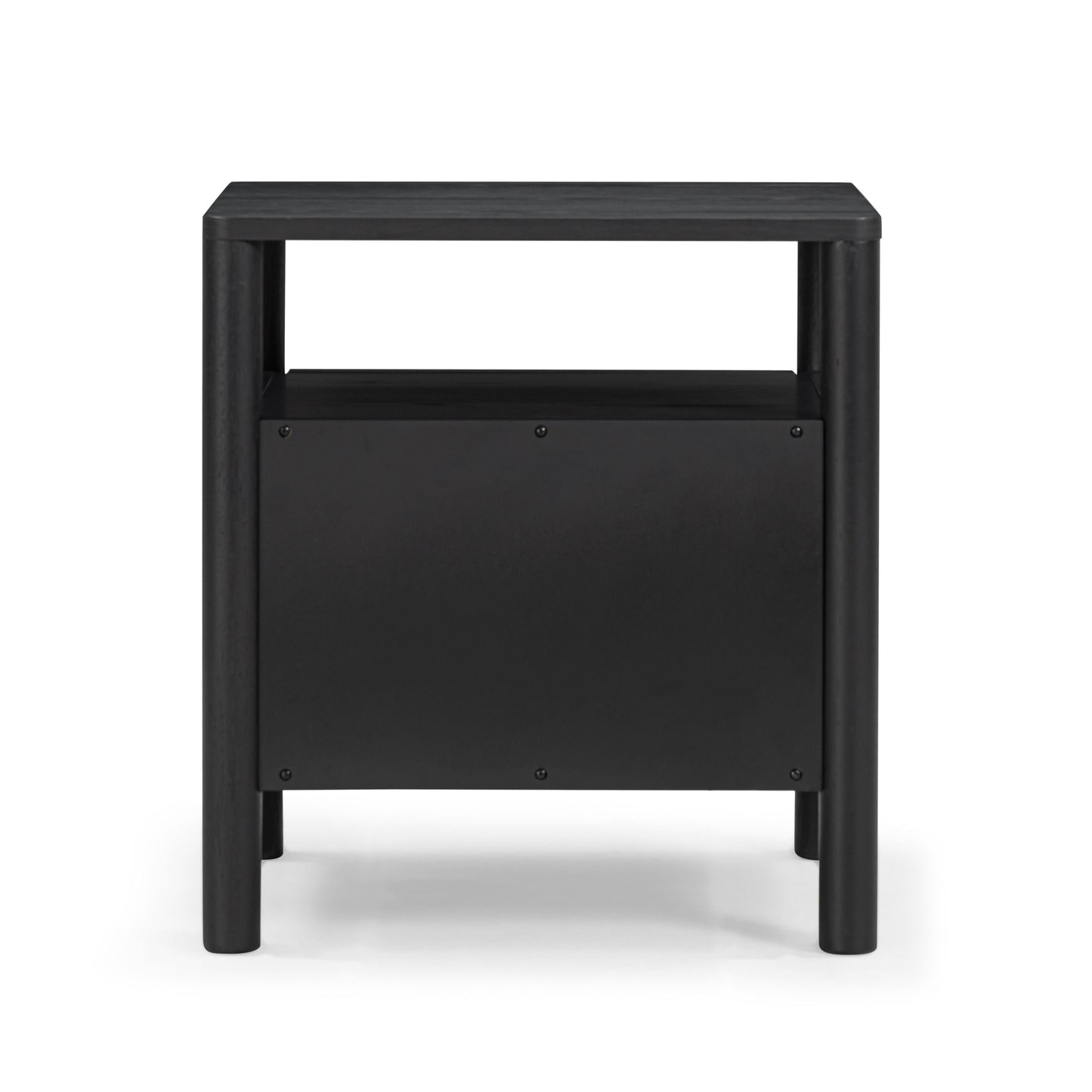 Tyra 22" Ash 2-Drawer Nightstand